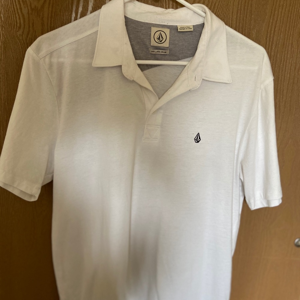 White collared shirt
